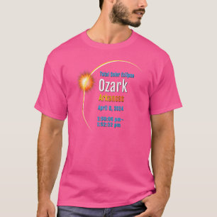 Ozark Arkansas Ar Total Solar Eclipse 2024 1 T-Shirt