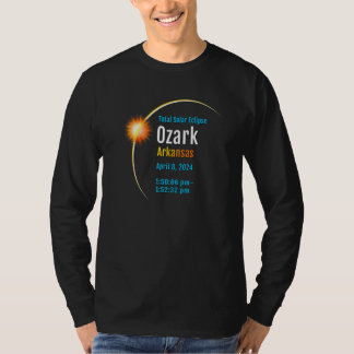 Ozark Arkansas Ar Total Solar Eclipse 2024 1 T-Shirt