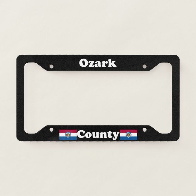 Ozark County Missouri LPF License Plate Frame (Front)