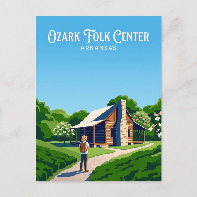 Ozark Folk Center State Park USA Postcard (Front)