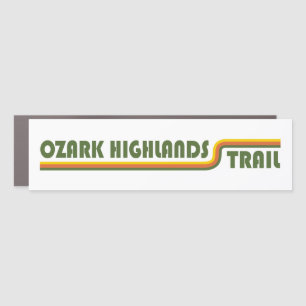 Ozark Highlands Trail Arkansas Car Magnet