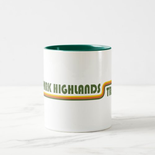 Ozark Highlands Trail Arkansas Two_Tone Coffee Mug
