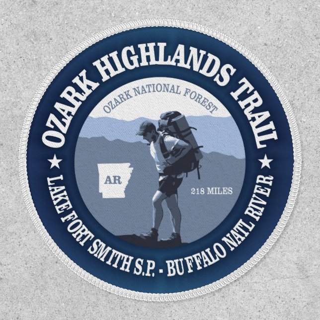 Ozark Highlands Trail (BG) Patch (Front)
