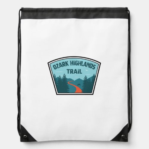 Ozark Highlands Trail Drawstring Bag