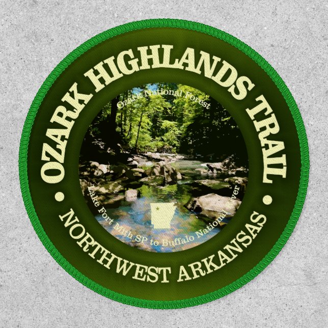 Ozark Highlands Trail (rd) Patch (Front)