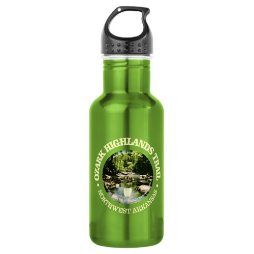 Ozark Highlands Trail rd Stainless Steel Water Bottle