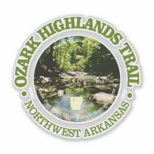Ozark Highlands Trail (rd) Sticker