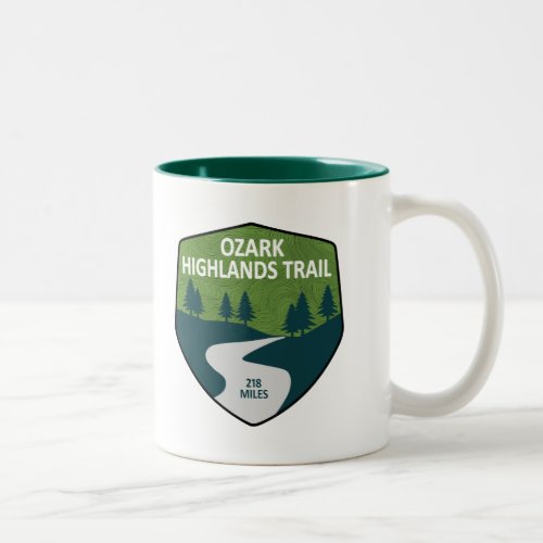 Ozark Highlands Trail Two_Tone Coffee Mug