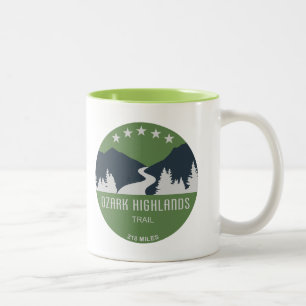 Ozark Highlands Trail Two-Tone Coffee Mug