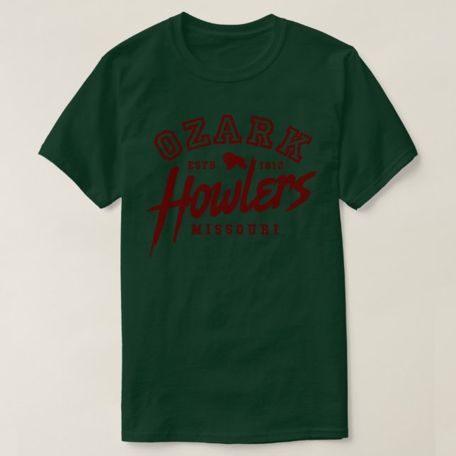 Ozark Howlers T-Shirt (Design Front)