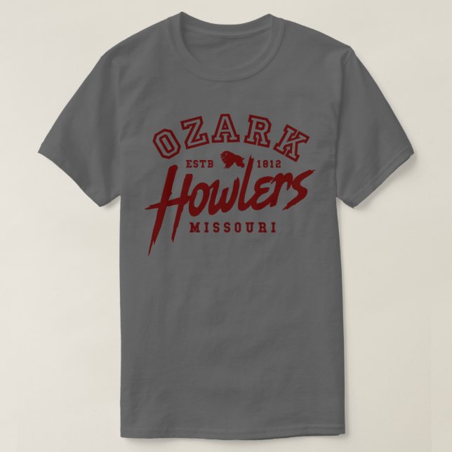 Ozark Howlers T-Shirt (Design Front)