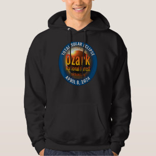 Ozark National Forest Arkansas Total Solar Eclipse Hoodie