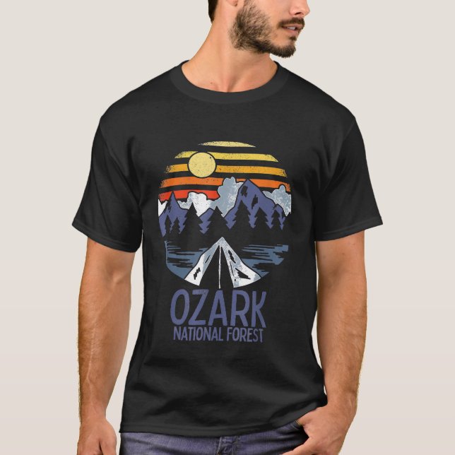 Ozark National Forest Arkansas Vacation AR T-Shirt (Front)
