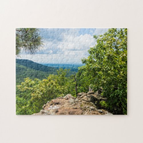 Ozark National Forest Cliff View Jigsaw Puzzle