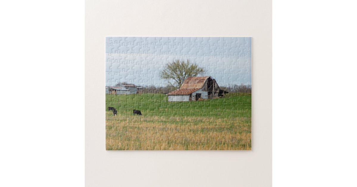 Ozark Old Farm Jigsaw Puzzle | Zazzle.com