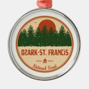 Ozark-St. Francis National Forest Metal Ornament