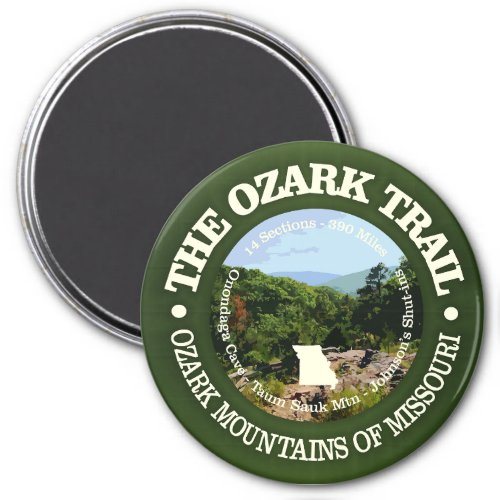 Ozark Trail rd Magnet