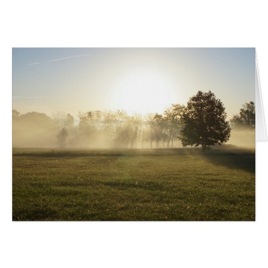 Ozarks Morning Fog Cards (Front Horizontal)