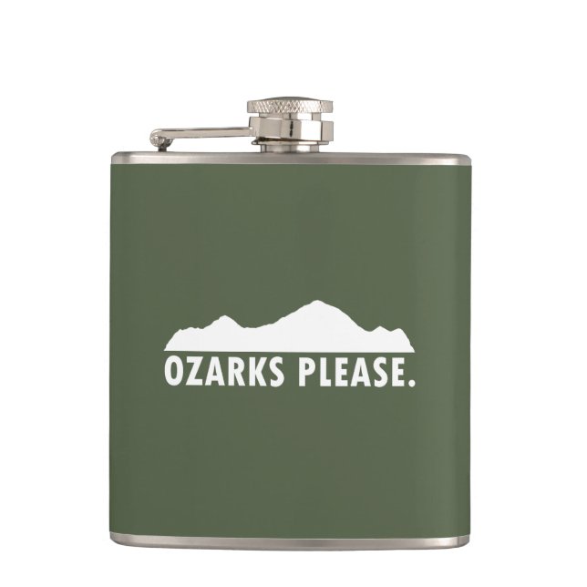 Ozarks Please Flask (Front)