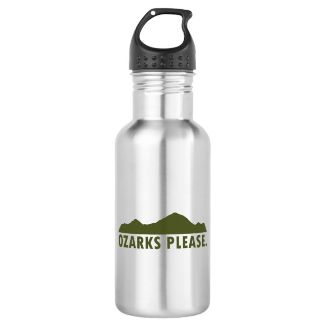 Ozarks Please Stainless Steel Water Bottle (Front)