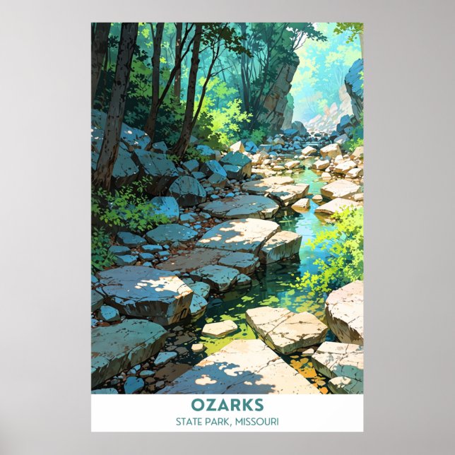Ozarks State Park, Missouri Poster (Front)