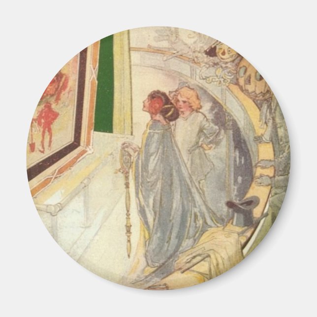 Ozma at the Magic Picture Magnet (Front)