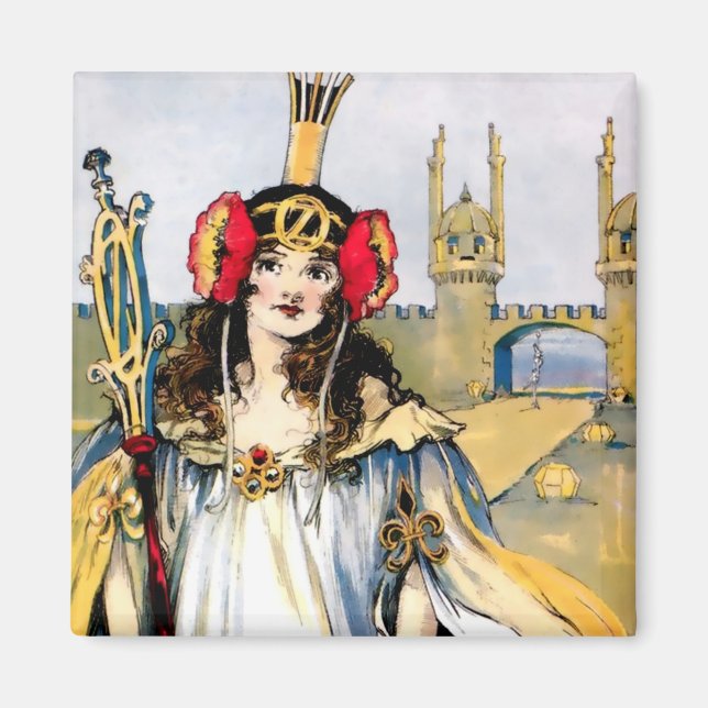 “Ozma of Oz” by John R Neill Magnet (Front)