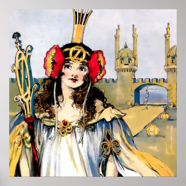 “Ozma of Oz” by John R Neill Poster (Front)