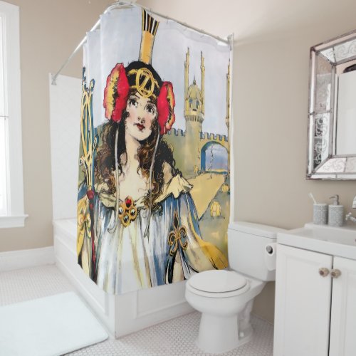 Ozma of Oz by John R Neill Shower Curtain