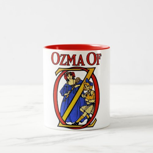 Ozma of Oz mug red interior Two_Tone Coffee Mug