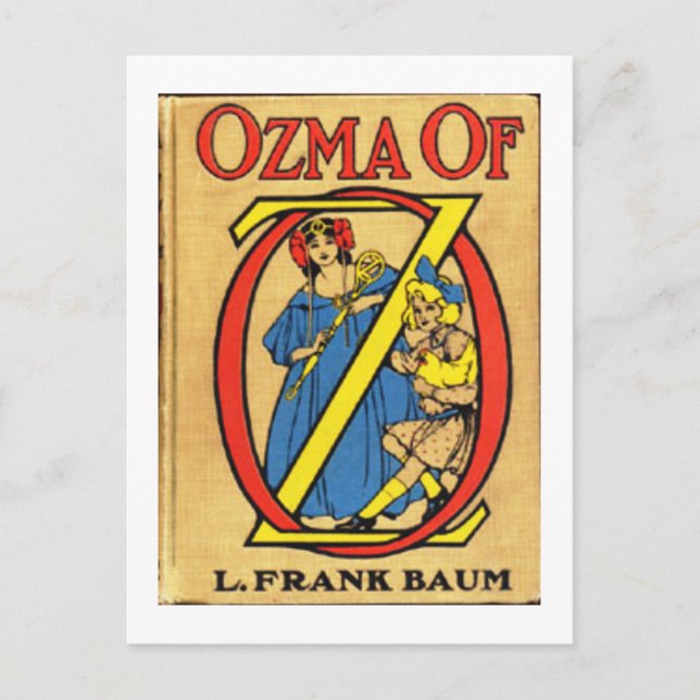 Ozma Of Oz Postcard (Front)