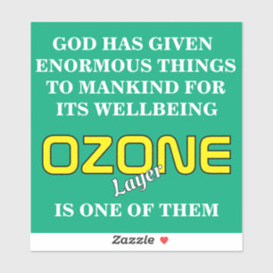 OZONE  Poster Sticker