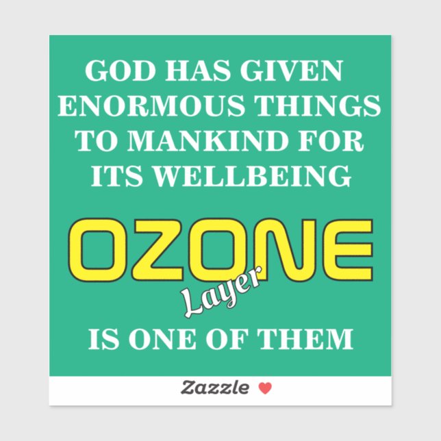 OZONE  Poster Sticker (Sheet)