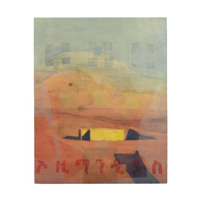 Ozymandias 1997 wood wall art (Front)