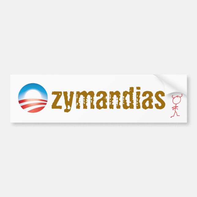 Ozymandias Bumper Sticker (Front)