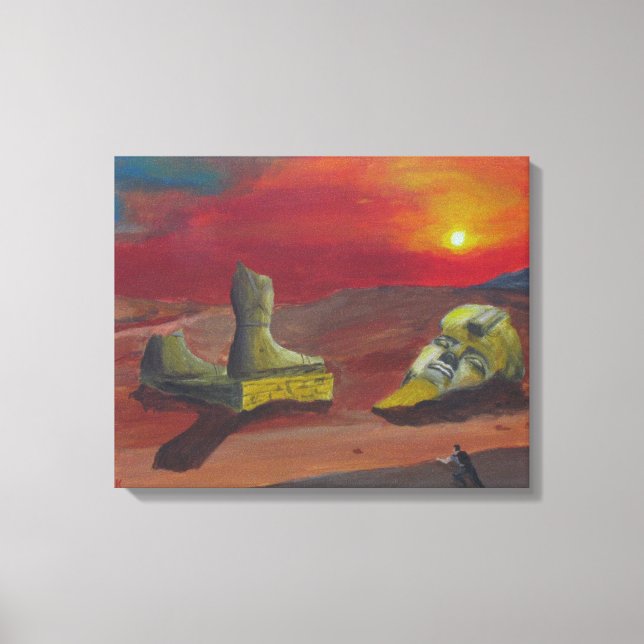 Ozymandias Canvas Print (Front)