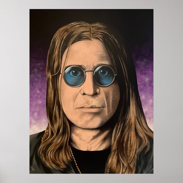 "Ozzy" Fine Art Print (Front)