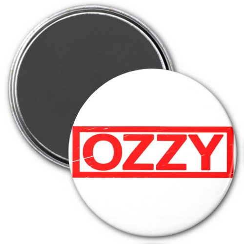 Ozzy Stamp Magnet