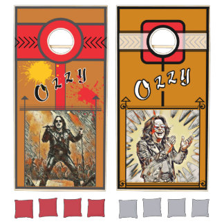 Ozzy Tribute Cornhole Set