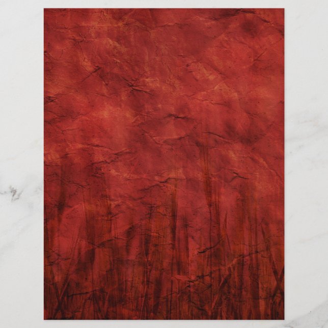 P092 BLOOD RED TEXTURE DIGITAL GRAPHICS TEMPLATES FLYER (Front)