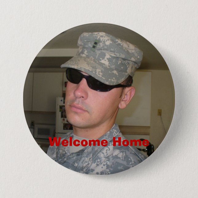 P1020004, Welcome Home Button (Front)