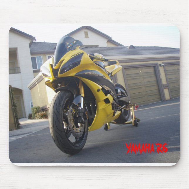 P1170317, YAMAHA R6 MOUSE PAD (Front)