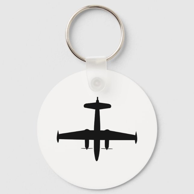 P2V Neptune Silhouette Keychain (Front)