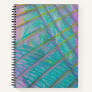 P34 Unique Colorful Abstract Art Notebook