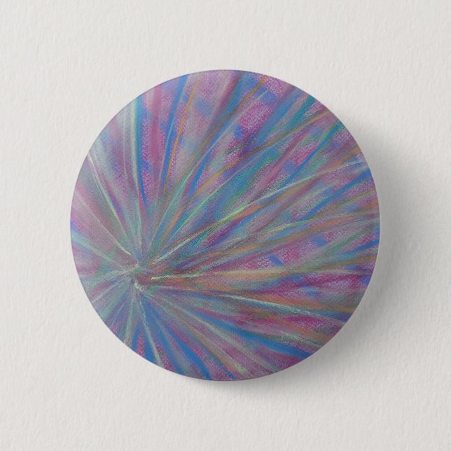 P36 Unique Colorful Abstract Art Button (Front)