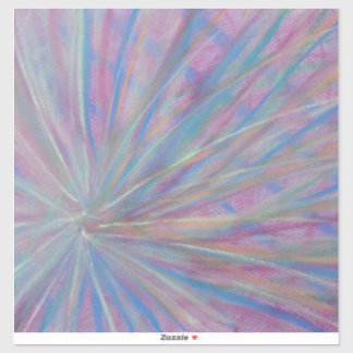 P36 Unique Colorful Abstract Art Sticker