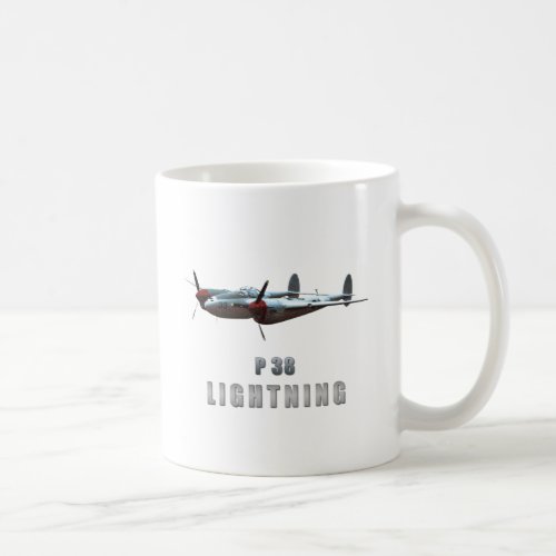 P38 Lightning Coffee Mug