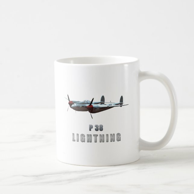P38 Lightning Coffee Mug (Right)