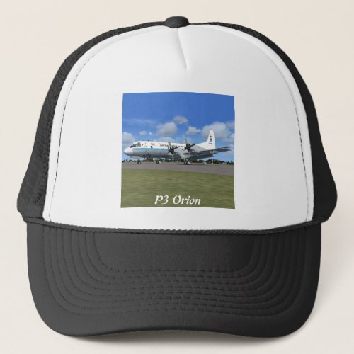 P3 Orion NOAA Weather Plane Trucker Hat