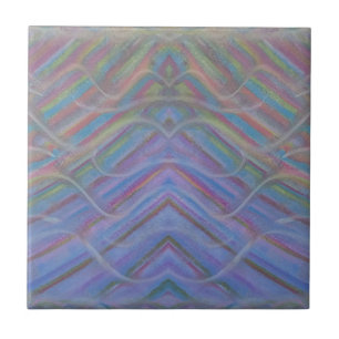 P40M Unique Colorful Abstract Art Ceramic Tile